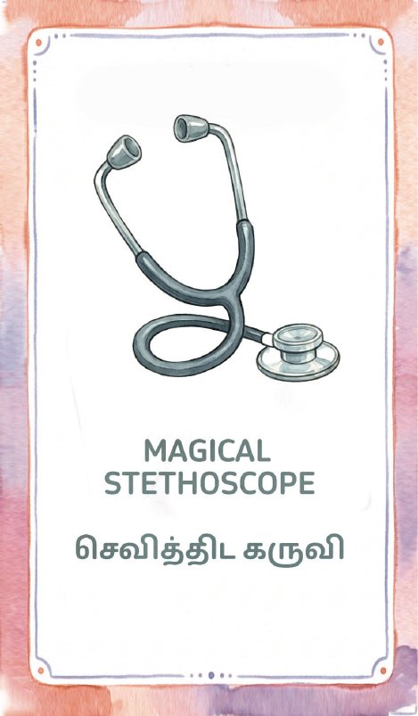 Polam Stethoscope card