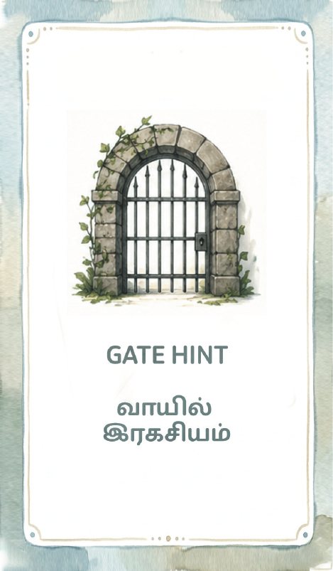 Polam Gate Hint card