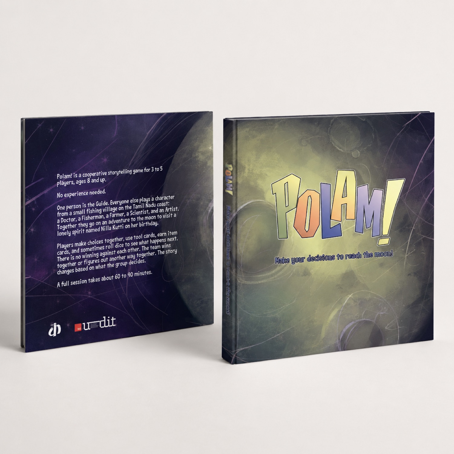 Polam Book set mockup
